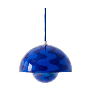 Flowerpot VP1 pendant lamp - Cobalt blue-Twilight blue - &Tradition