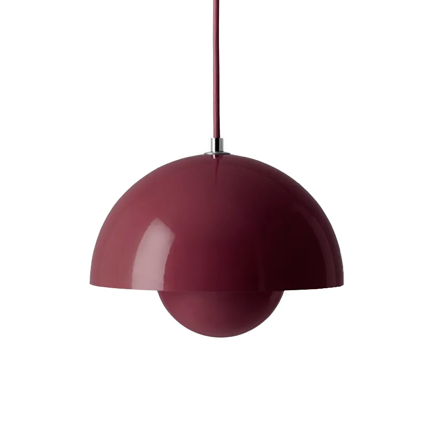 Flowerpot VP1 pendant lamp, Dark plum &Tradition