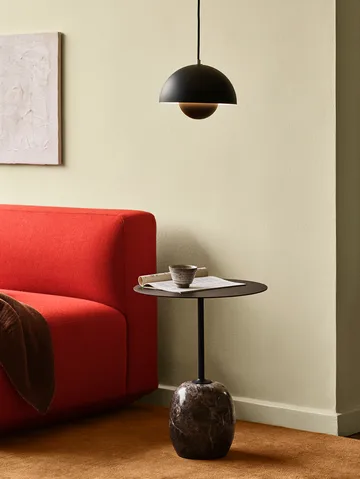 Flowerpot VP1 pendant lamp - matte black - &Tradition