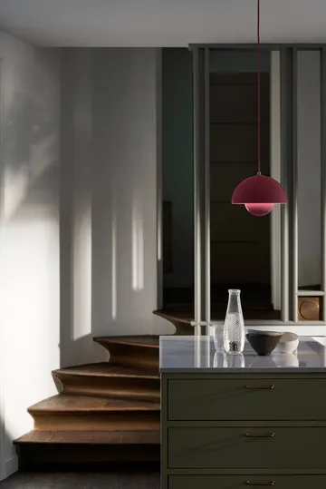 Flowerpot VP1 pendant lamp - Tangy pink - &Tradition