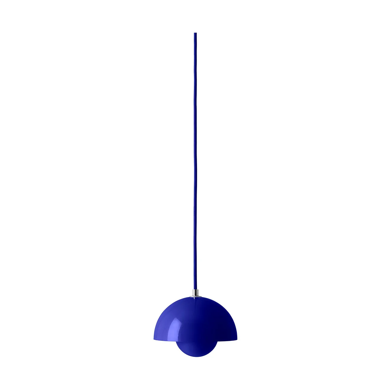 Flowerpot VP10 pendant lamp, Cobalt blue &Tradition