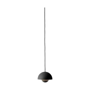 Flowerpot VP10 pendant lamp - Matte black - &Tradition