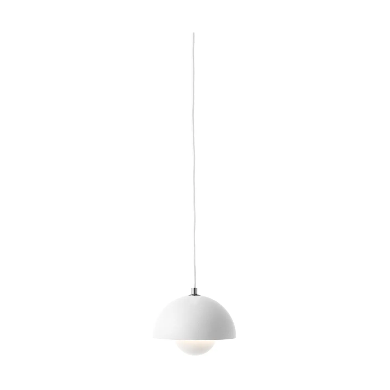 Flowerpot VP10 pendant lamp, Matte white &Tradition