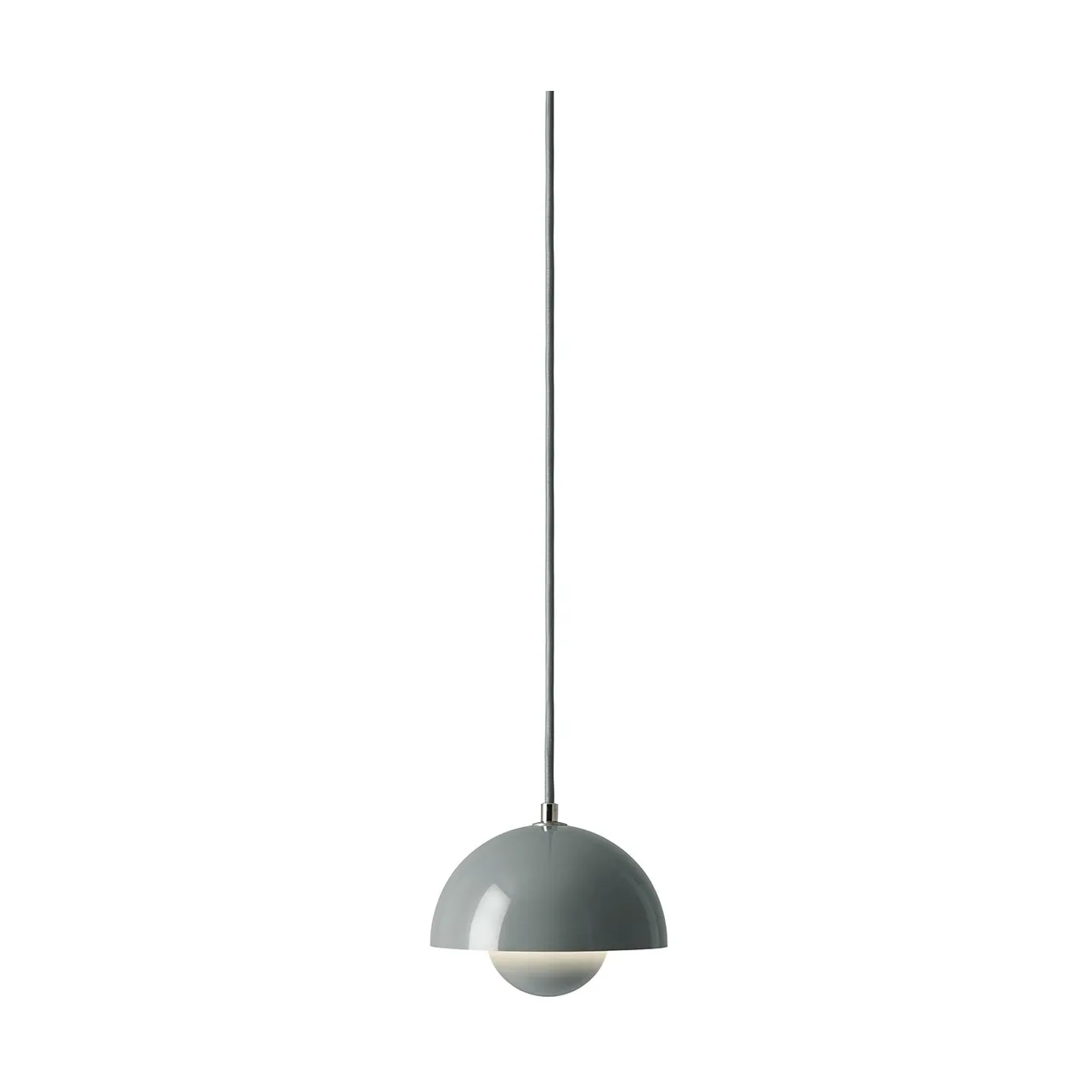 Flowerpot VP10 pendant lamp, Stone blue &Tradition