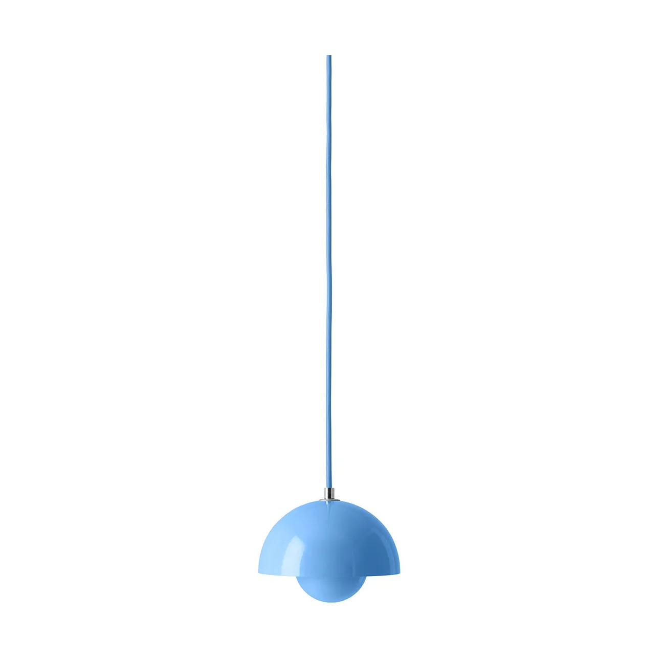 Flowerpot VP10 pendant lamp, Swim blue &Tradition