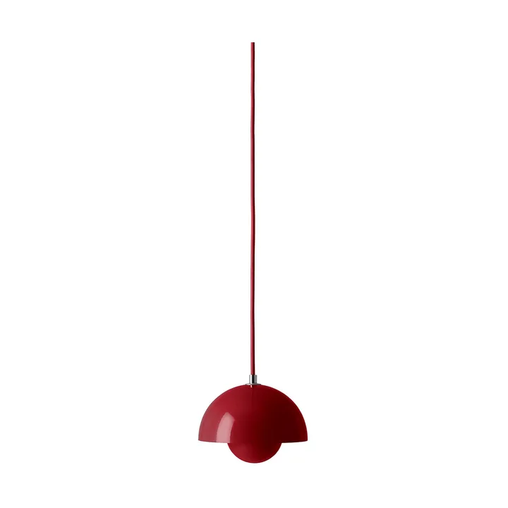 Flowerpot VP10 pendant lamp - Vermilion red - &Tradition
