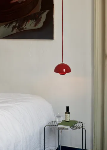 Flowerpot VP10 pendant lamp - Vermilion red - &Tradition