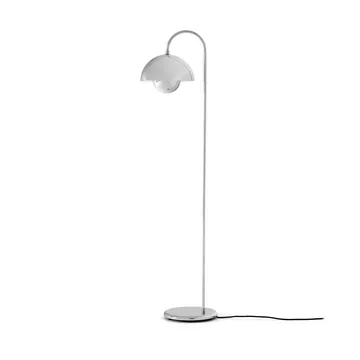Flowerpot VP12 floor lamp - Chrome - &Tradition