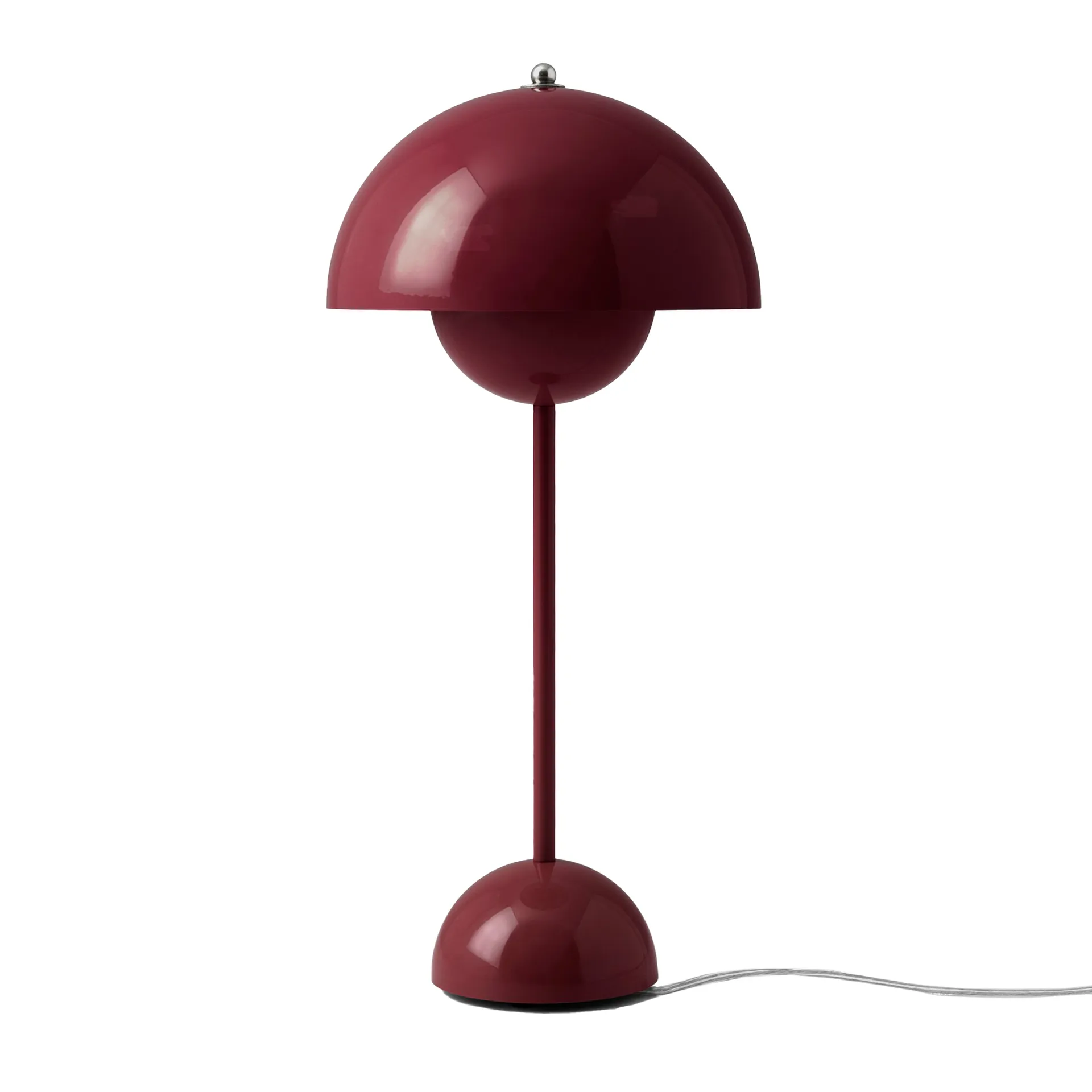 FlowerPot VP3 table lamp, Dark plum &Tradition