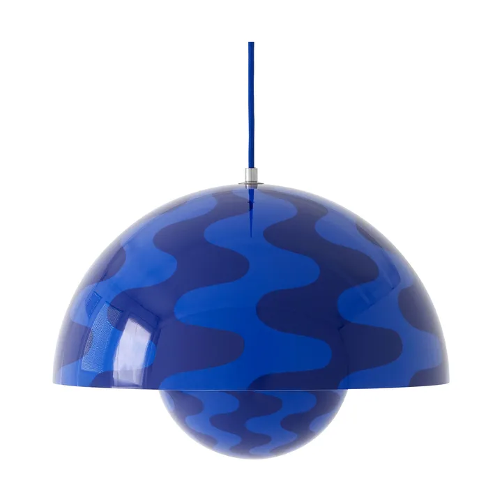 Flowerpot VP7 pendant lamp - Cobalt blue-Twilight blue - &Tradition