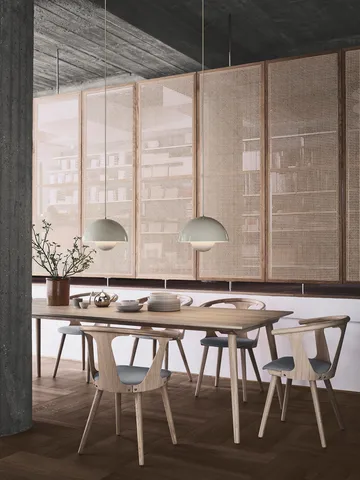 Flowerpot VP7 pendant lamp - grey-beige - &Tradition