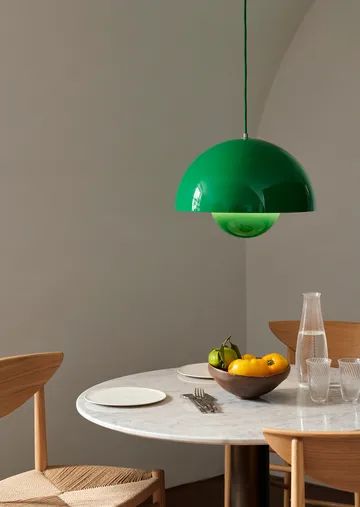 Flowerpot VP7 pendant lamp - Signal green - &Tradition