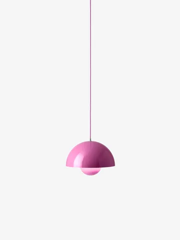 Flowerpot VP7 pendant lamp - Tangy pink - &Tradition