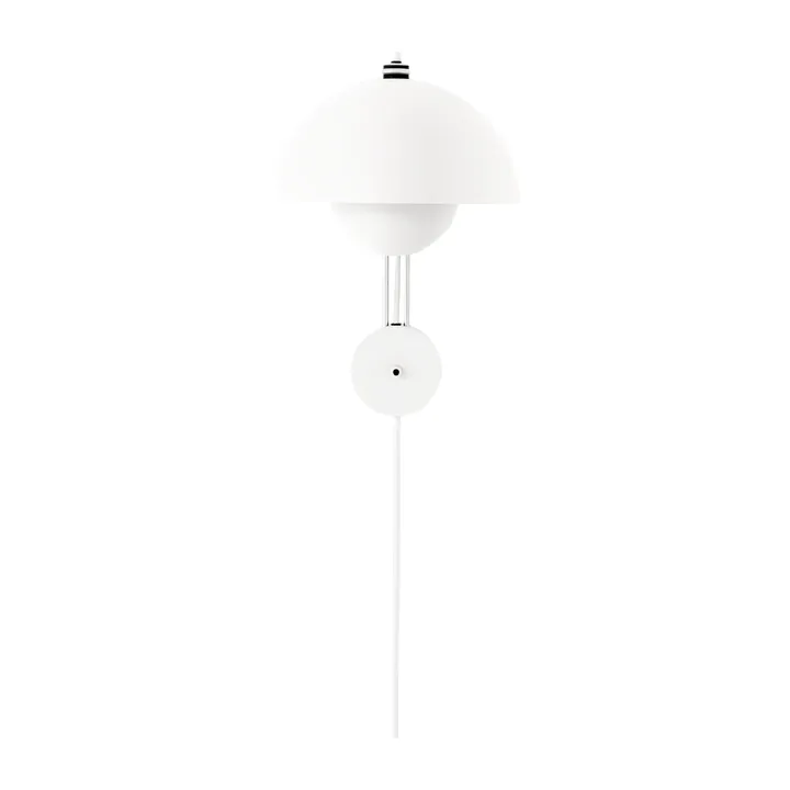 Flowerpot VP8 wall lamp - Matte white - &Tradition