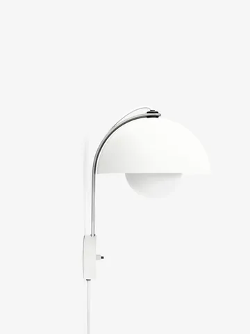 Flowerpot VP8 wall lamp - Matte white - &Tradition