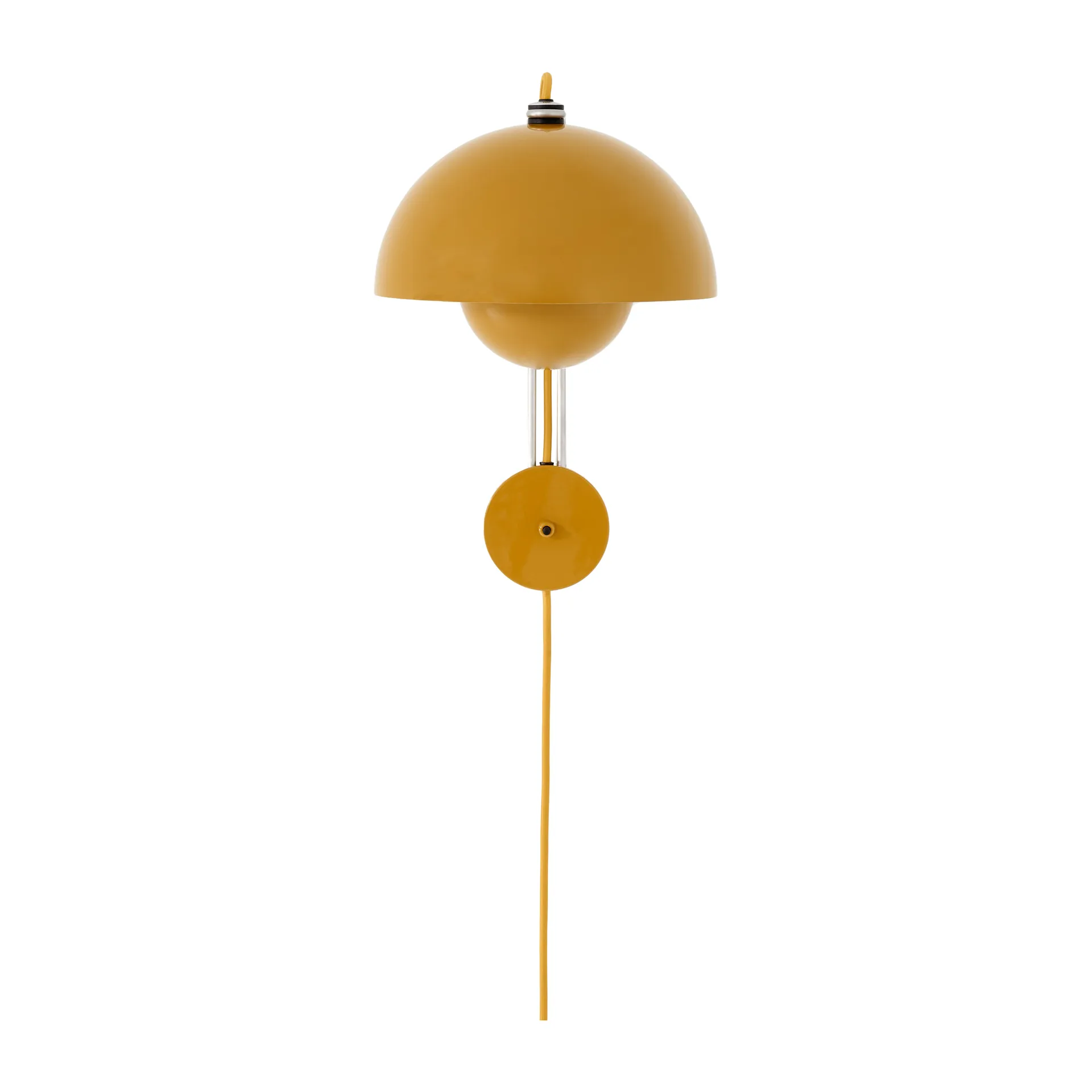 Flowerpot VP8 wall lamp, Mustard &Tradition