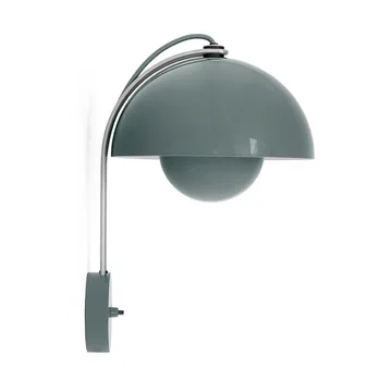 Flowerpot VP8 wall lamp - Stone blue - &Tradition