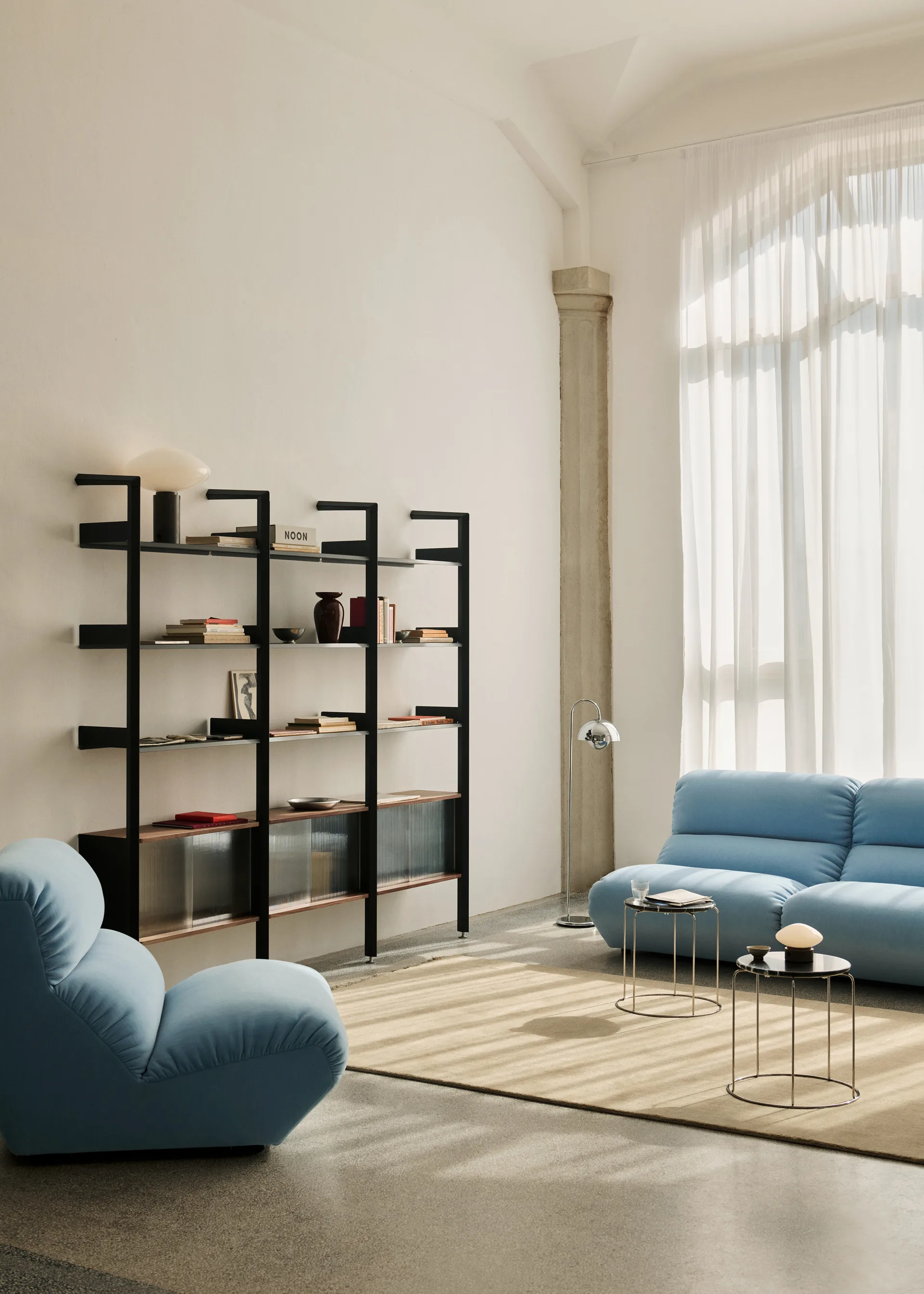 Hi Lo modular sofa configuration A Gentle 0733,  &Tradition