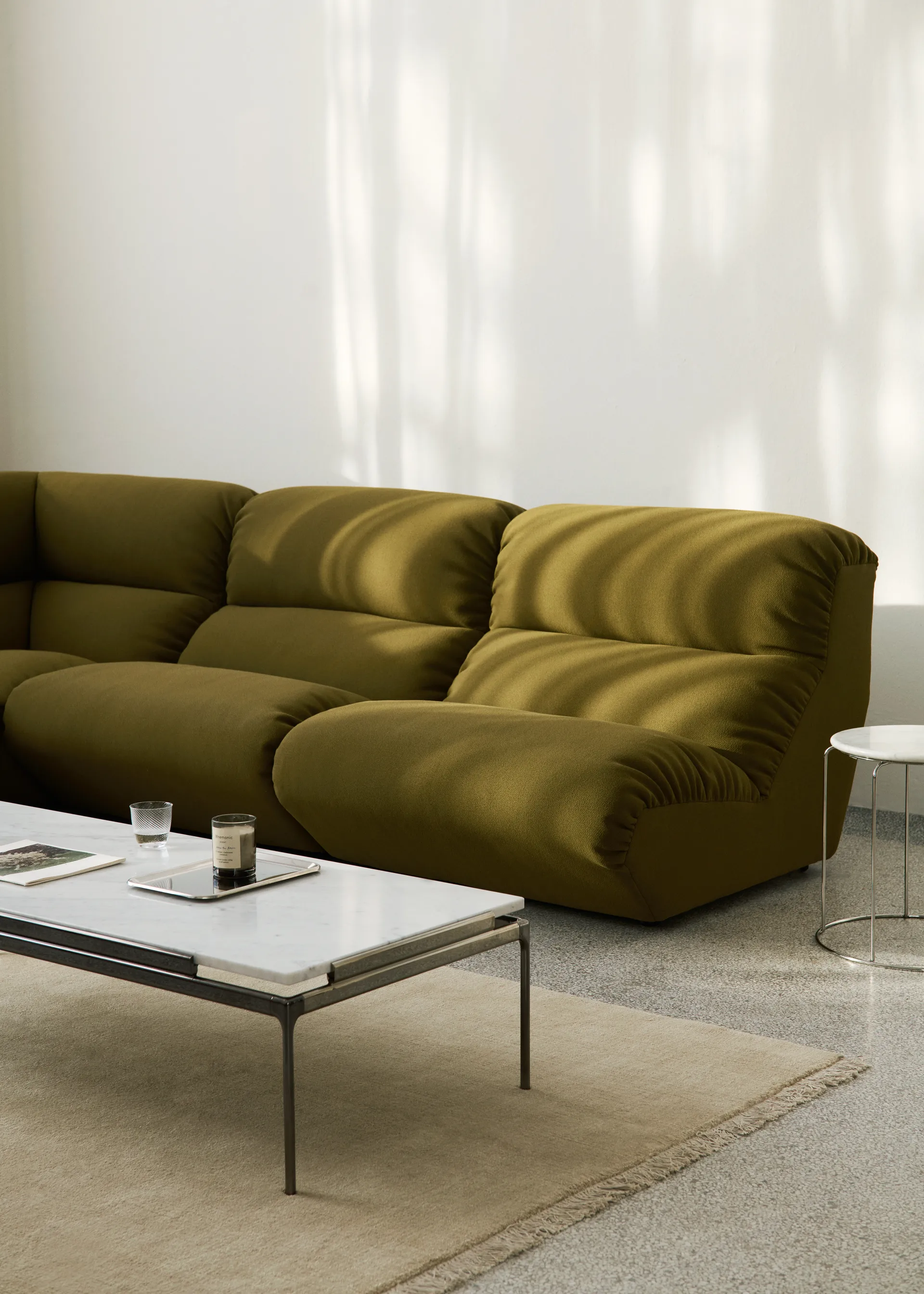 Hi Lo modular sofa configuration A Mylla 0971,  &Tradition