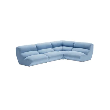 Hi Lo modular sofa configuration E Gentle 0733 - &Tradition