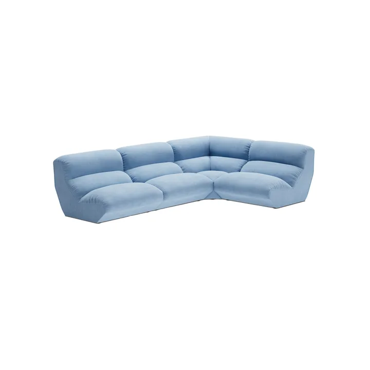Hi Lo modular sofa configuration E Gentle 0733 - &Tradition