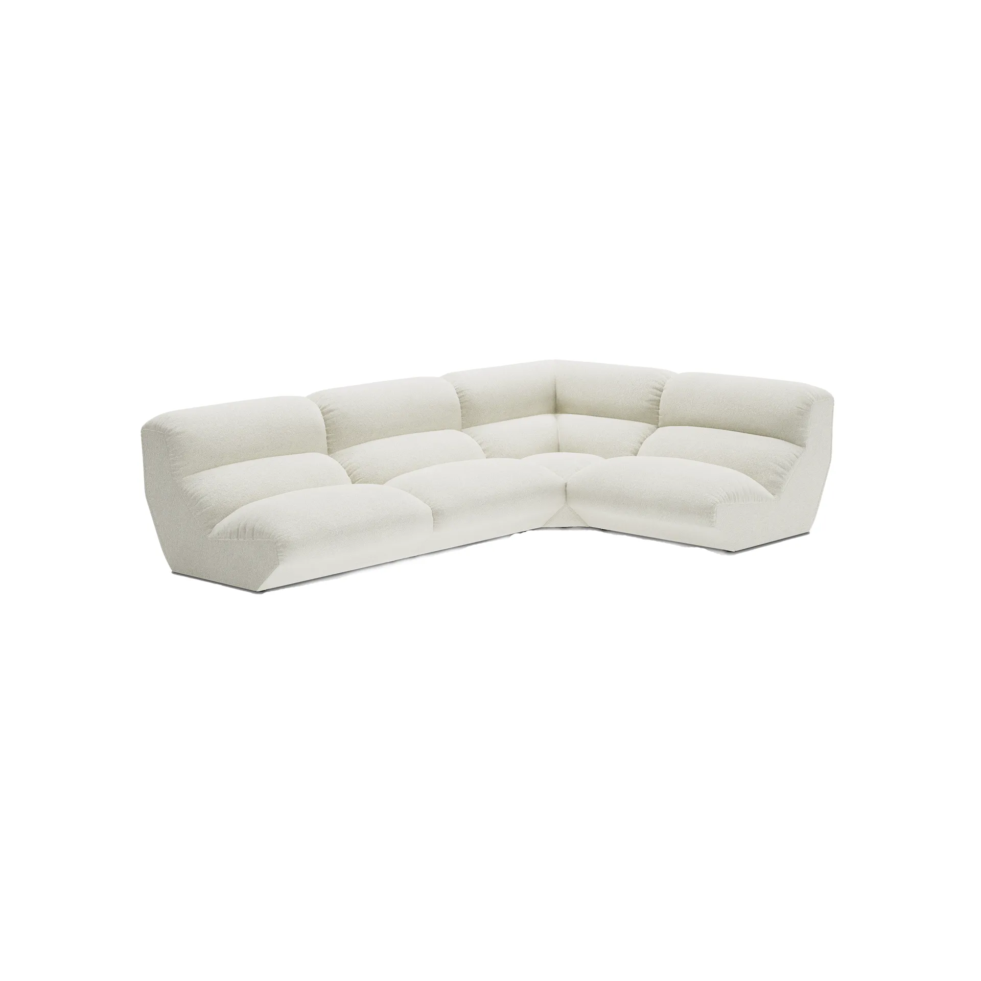 Hi Lo modular sofa configuration E Grain 61229,  &Tradition