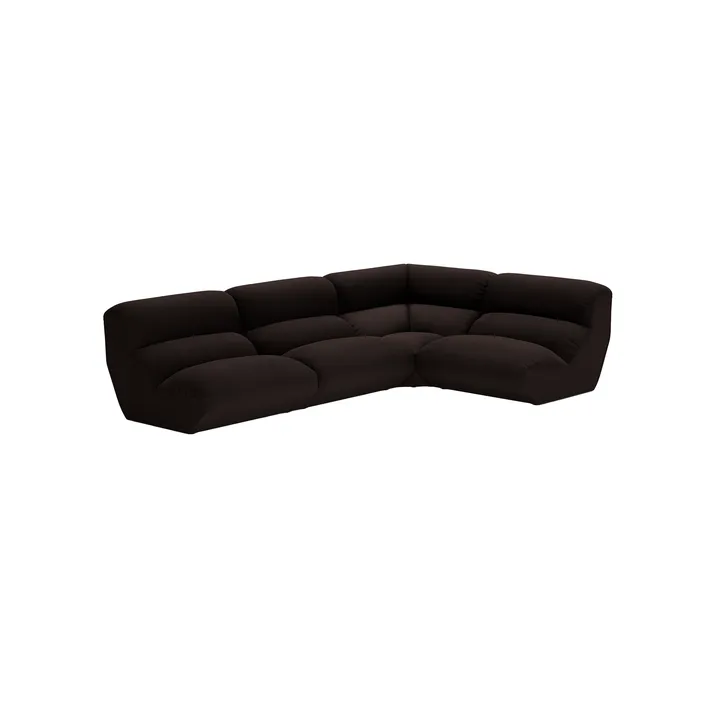 Hi Lo modular sofa configuration E Vidar 0386 - &Tradition