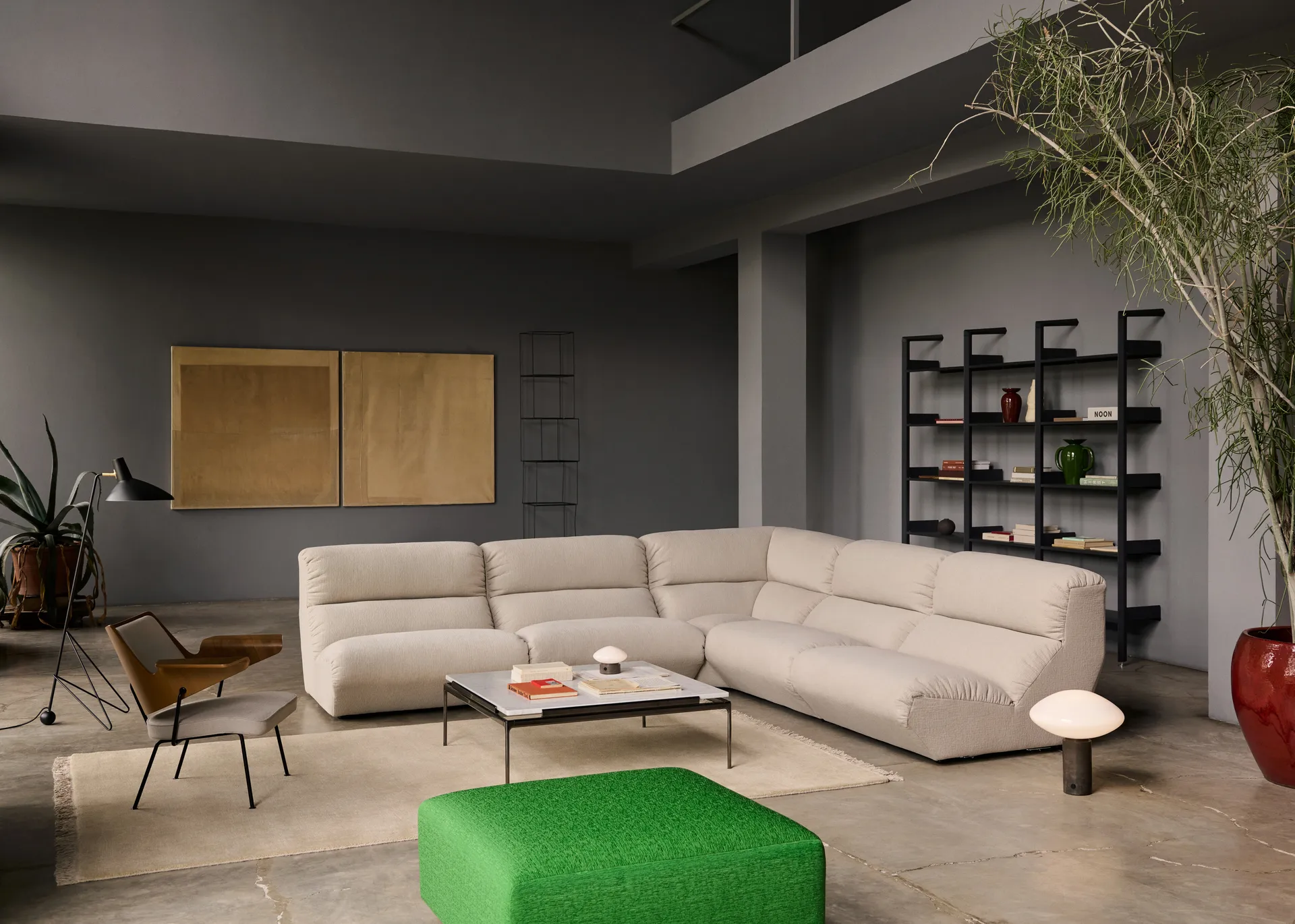 Hi Lo modular sofa configuration G Cifrado 0121,  &Tradition