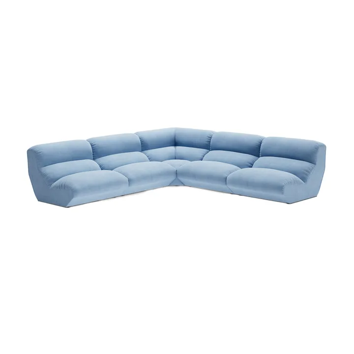 Hi Lo modular sofa configuration G Gentle 0733 - &Tradition