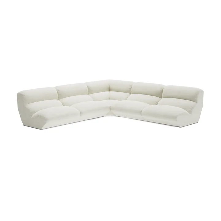 Hi Lo modular sofa configuration G Grain 61229 - &Tradition