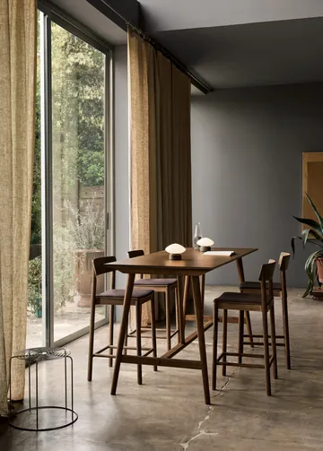 In Between SK26 Counter Table 190x80x95 cm - Smoked lacquered oak - &Tradition