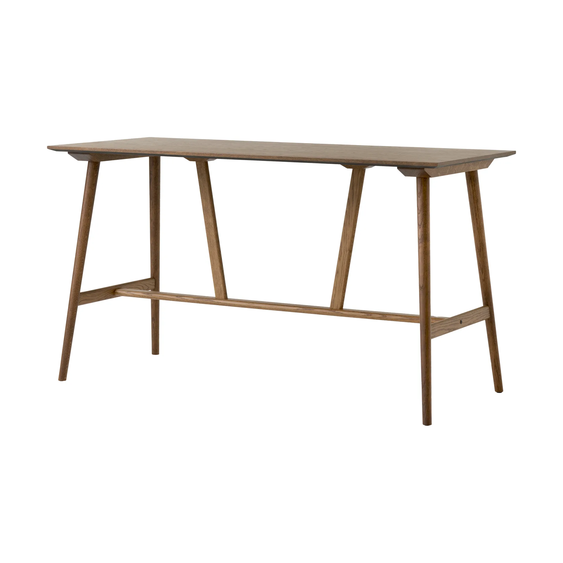 In Between SK28 Bar Table 190x80x105 cm, Smoked lacquered oak &Tradition