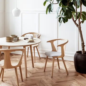 In Between table SK4 - Light oiled oak - &Tradition