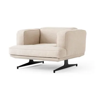 Inland AV21 armchair - Clay 0011-warm black - &Tradition