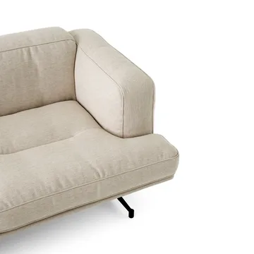 Inland AV22 sofa 2-seater - Clay 0011-warm black - &Tradition
