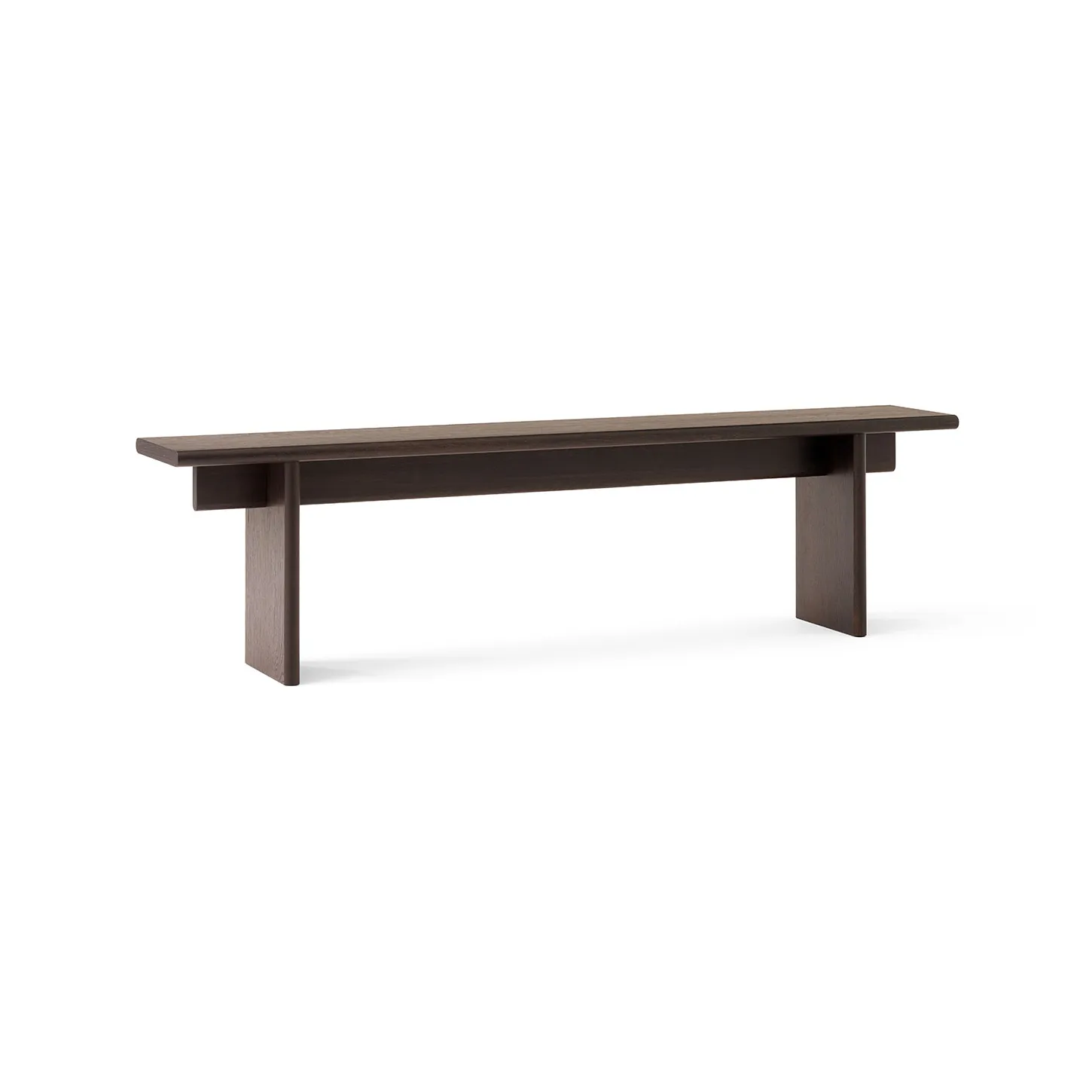Ita OS5 bench 170 cm, Dark stained oak &Tradition