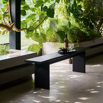 Ita OS5 bench 170 cm - Dark stained oak - &Tradition