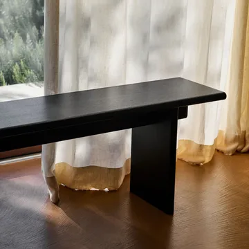 Ita OS6 bench 230 cm - Dark stained oak - &Tradition