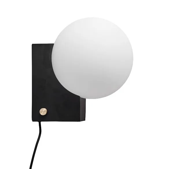 Journey wall- and table lamp SHY1, black &Tradition