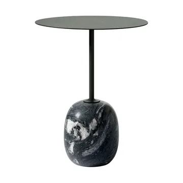 Lato side table LN8 - Deep green-verde grigio, Ø40x50 cm - &Tradition