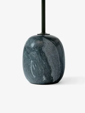 Lato side table LN8 - Deep green-verde grigio, Ø40x50 cm - &Tradition