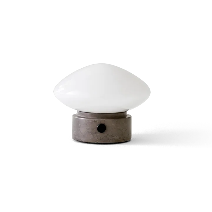 Mist AP21 portable lamp 12 cm - Grigio Caldo-opal glass - &Tradition