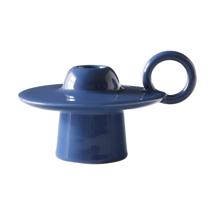 Momento JH39 candle holder - Azure - &Tradition