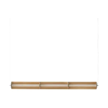 Numbra TY1 pendant lamp - Lacquered oak-tumbled aluminium - &Tradition