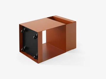 Rotate SC73 serving trolley terracotta - Terracotta - &Tradition