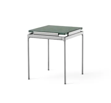 Sett LN11 side table - Verde guatemala-dark chrome - &Tradition