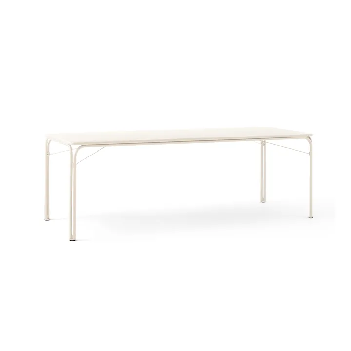 Thorvald Outdoor SC99 dining table 220 cm - Ivory - &Tradition