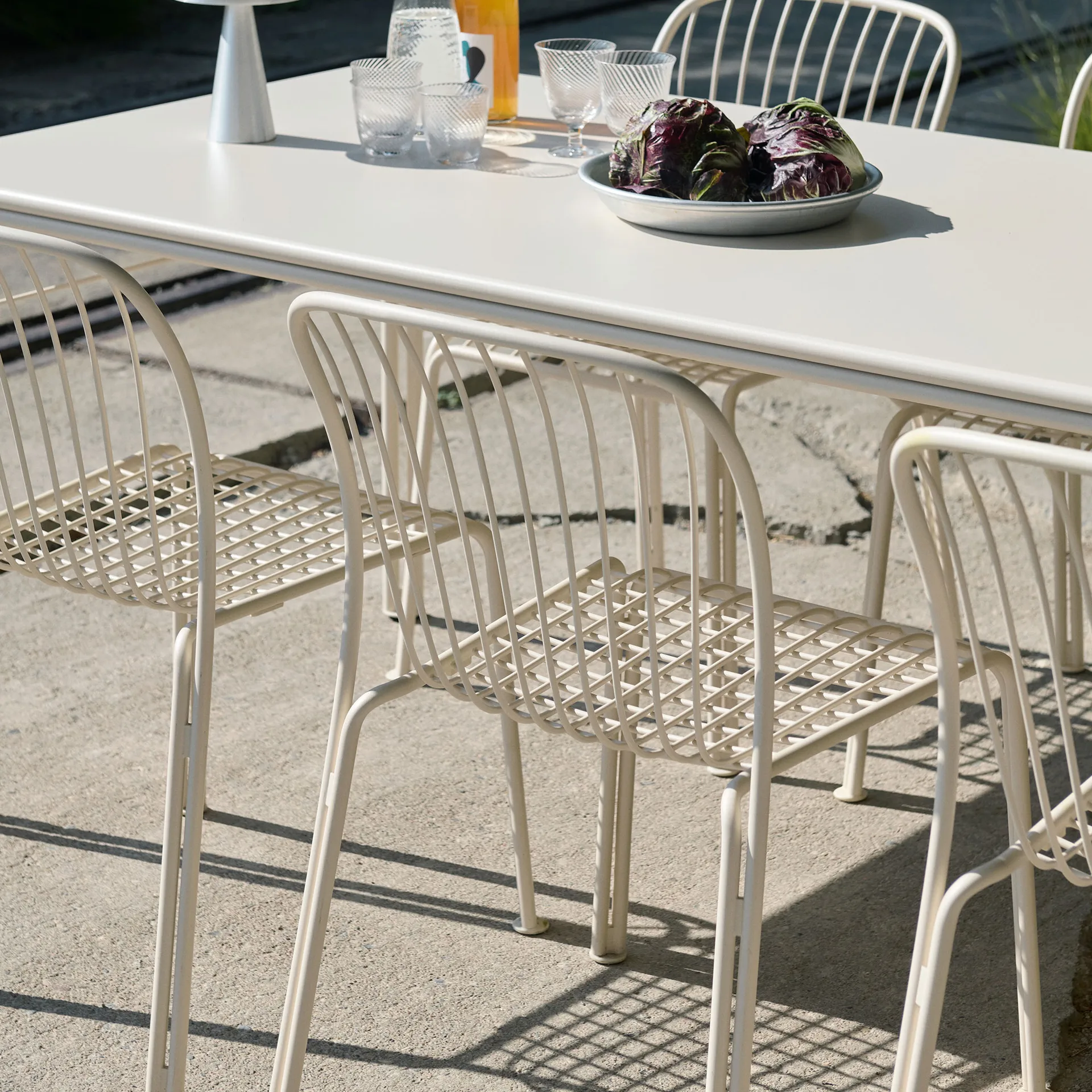 Thorvald Outdoor SC99 dining table 220 cm, Ivory &Tradition