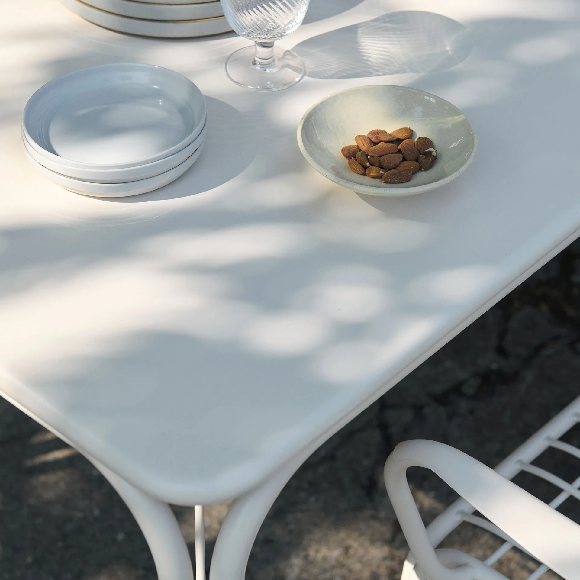 Thorvald Outdoor SC99 dining table 220 cm, Ivory &Tradition