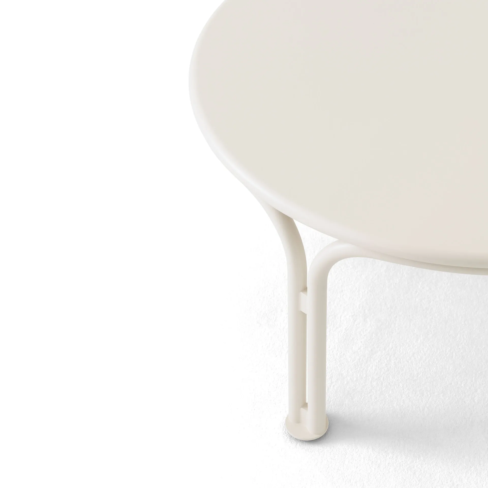 Thorvald SC108 coffee table, Ivory, Ø70 cm &Tradition